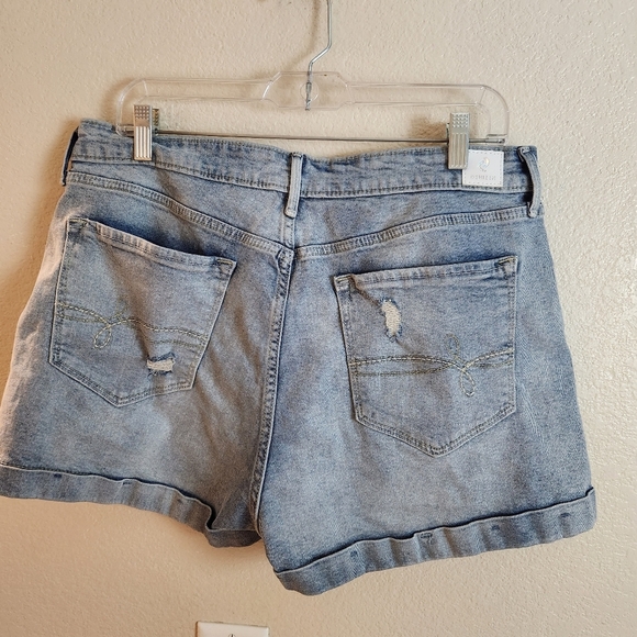 Levi's Denizen Denim Mom Shorts Size 32 - Picture 5 of 7